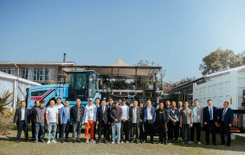 三一在津巴布韦举办电动产品展，并为当地服务团队提供技能培训