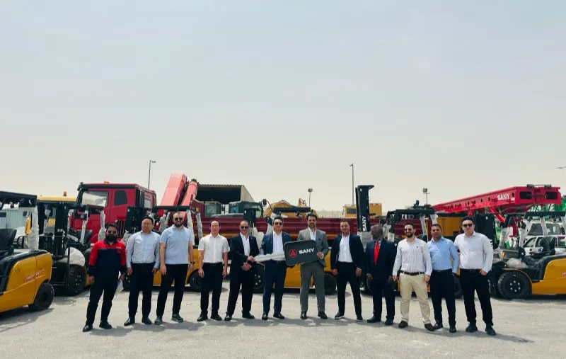SANY Delivers 40 Electric Forklifts in Qatar, Pioneering Green Logistics in the Middle East