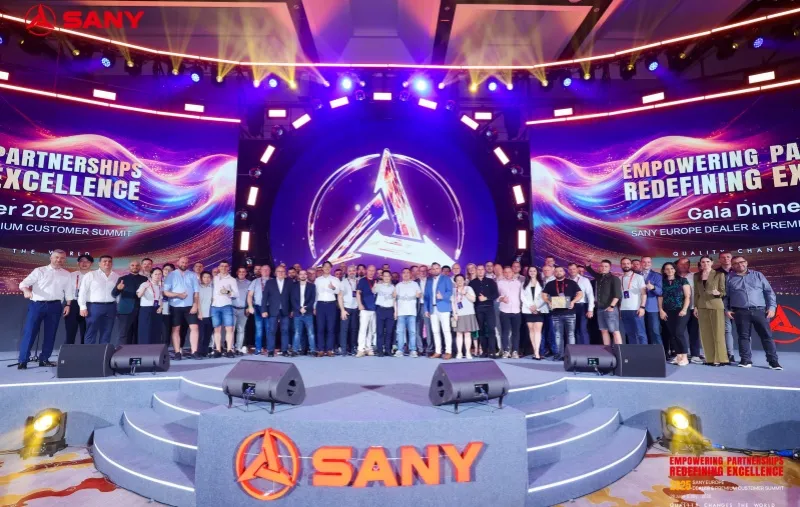 Ver para creer: Más de 500 socios europeos experimentan el potencial de SANY