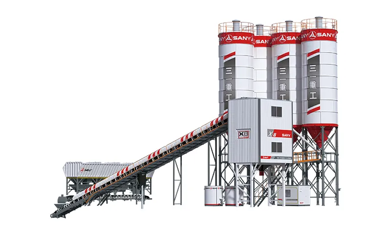 Concrete MachineryBatching PlantCompacted Inclined Belt Batching Plant