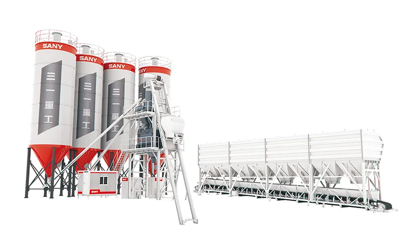 Concrete MachineryBatching PlantCompacted Skip Batching Plant