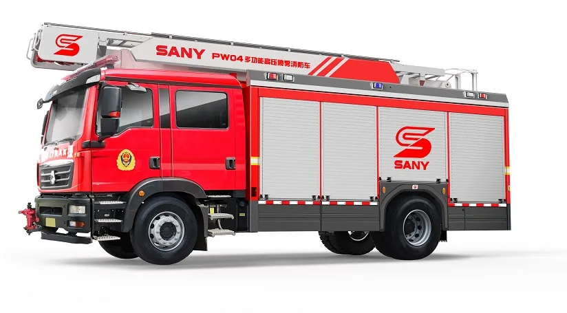 Water Mist Fire Truck