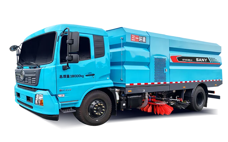 Fuel Powered Sweeper Truck